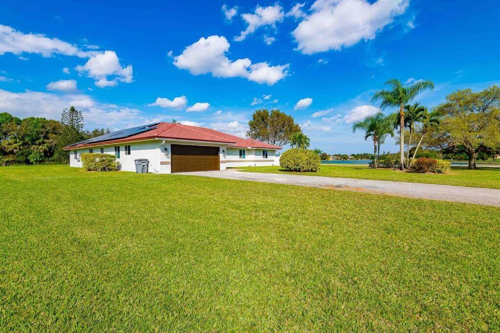 4/3.5 House With Pool- Boynton Beach, Fl. Exteriör bild