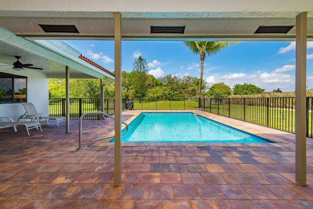 4/3.5 House With Pool- Boynton Beach, Fl. Exteriör bild